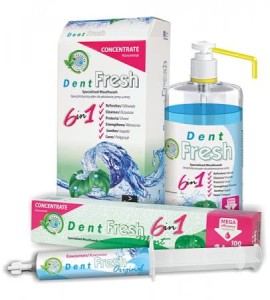 DENT FRESH Start Pack (50ml. koncentrat +1L dozownik) /smak oryginalny/