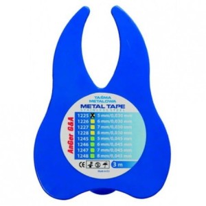 TAŚMA METALOWA 6mm, gr.0,030mm 3mb (No.1226)