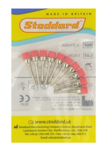 SZCZOTECZKA N/K Stoddard kielich różowa/miękka (1op = 10 sztuk)