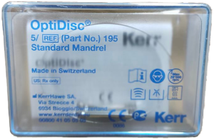 MANDRYLKA OptiDisc /do krążków KerrHawe/ 5szt. No. HN 195