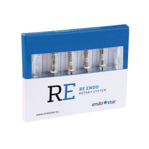 RE ENDO Pilniki maszynowe 6szt. 25mm (30/08)