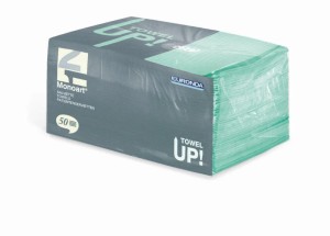 SERWETY SKŁADANE Euronda 33x45cm (zielone) 50szt.