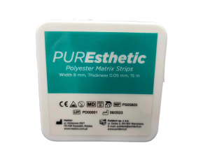 TAŚMA POLIESTROWA PUREsthetic gładka 0,05/8mm 15mb