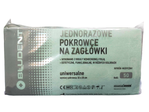 POKROWIEC /na zagłówek/ Mustaf-A 50szt. (zielony)