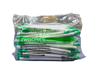 KOŃCÓWKI ŚLINOCIĄGÓW Crosstex Comfort Plus (Mint) 100szt.