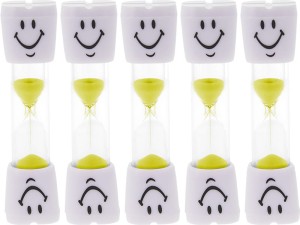 ZABAWKI Polydent /klepsydra żółta/ 5szt.