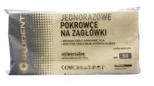 POKROWIEC /na zagłówek/ Mustaf-A 50szt. (żółty)