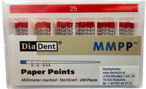 SĄCZKI Papierowe DiaDent .02 25