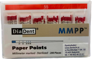 SĄCZKI Papierowe DiaDent .02 55