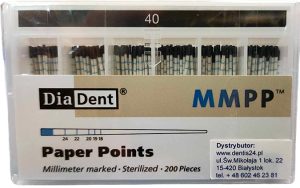 SĄCZKI Papierowe DiaDent .02 40