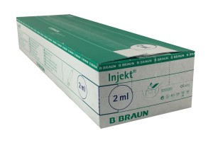 STRZYKAWKA INJEKT (Braun) 2ml. 100szt.