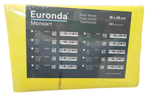 PAPIER Euronda Monoart 28cm x 18cm 250szt. (żółty)