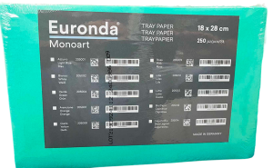 PAPIER Euronda Monoart 28cm x 18cm 250szt. (zielony)