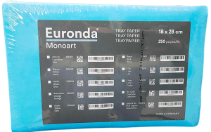 PAPIER Euronda Monoart 28cm x 18cm 250szt. (niebieski)