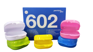 PUDEŁKO ORTODONTYCZNE Premium Plus No.602 /różne kolory/ 10szt.