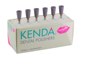 KENDA NOBILIS 6szt. (1-Step) Diamond Polishers (fioletowe) Ref.0305 (kielich)