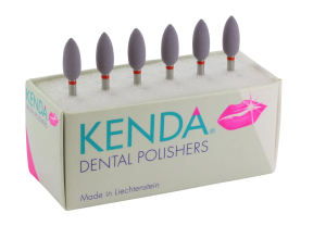 KENDA NOBILIS 6szt. (1-Step) Diamond Polishers (fioletowe) Ref.0301 (płomyk)