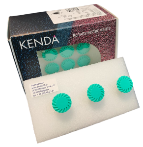 KENDA C.G.I. 3szt. (3-Step) Medium-Polishers (turkusowe) Ref.907M (słoneczko)