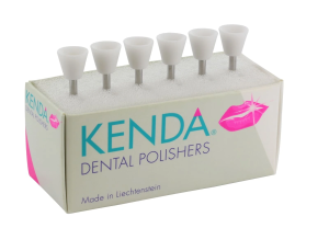 KENDA C.G.I. 6szt. (3-Step) Coarse-Polishers (białe) Ref.910C (duży kielich)