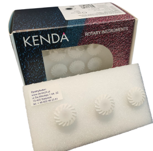 KENDA C.G.I. 3szt. (3-Step) Coarse-Polishers (białe) Ref.907C (słoneczko)