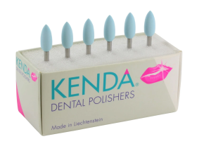 KENDA MICROFILL 6szt. (2-Step) High Shine Polishers (niebieskie) Ref.5001 (płomyk)