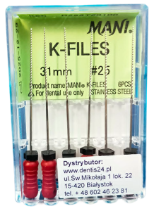 PILNIKI Typ K Mani 6szt. 31mm 25