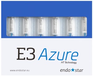 E3 BIG AZURE Pilniki maszynowe 6szt. 25mm 45/04