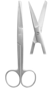 NOŻYCZKI CHIRURGICZNE O/T proste 14cm