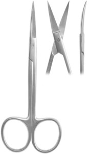 NOŻYCZKI DO DZIĄSEŁ P/I Iris zagięte 11,5cm